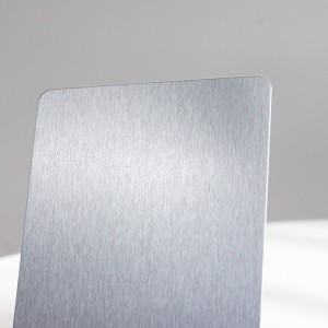 Brushed Finish #4 NO.4 stainless steel sheet